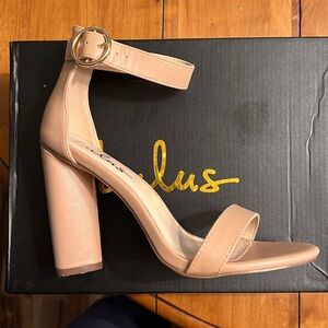 Lulus Nude Heels